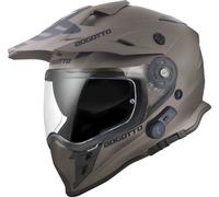 Bogotto H331 BT Bluetooth Casque d’enduro, brun, taille S pour homme