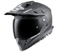 Bogotto H331 Casque d’Enduro, Noir Mat, M (57/58)