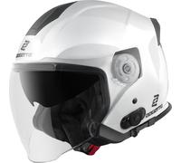Bogotto H586 BT Solid Bluetooth Casque jet, Blanc, Taille L