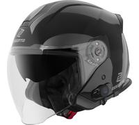Bogotto H586 BT Solid Bluetooth Casque jet, noir, Taille L