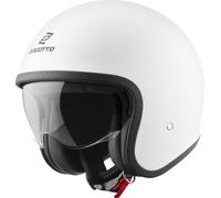 Bogotto H589 Solid Casque jet, blanc, taille XS pour homme
