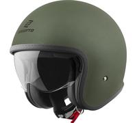 Bogotto H589 Solid Casque jet, vert, taille L pour homme
