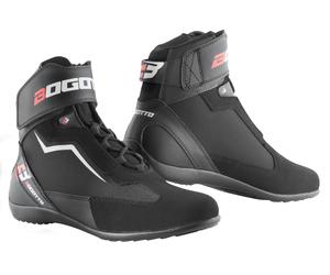 Bogotto Mix Disctrict Chaussures de moto, noir, Taille 40