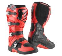 Bogotto MX-6 Bottes de motocross, noir-rouge, taille 44 pour femmes