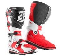 Bogotto MX-7 S Bottes de motocross, Rouge/Noir/Blanc, Taille 41