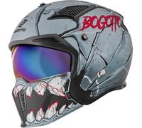 Bogotto Radic Onix 22.06 Casque, noir-gris, taille 2XL pour homme