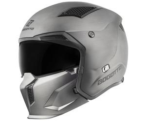 Bogotto Radic Scratch ECE 22.06 Casque, Titan mat, Taille M (57/58)