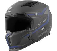 Bogotto Radic WN-ST 22.06 Casque, noir-bleu, taille M pour homme
