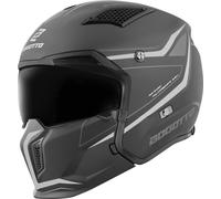 Bogotto Radic WN-ST 22.06 Casque, noir-gris, taille XL pour homme