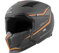 Bogotto Radic WN-ST 22.06 Casque, noir-orange, taille L pour homme
