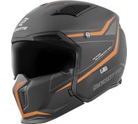Bogotto Radic WN-ST 22.06 Casque, noir-orange, taille 2XL pour homme