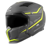 Bogotto Radic WN-ST Casque, noir-jaune, taille XS pour homme