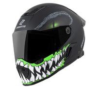 Bogotto Rapto Reptile Casque, noir-vert, taille 2XL pour homme