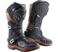 Bogotto RMXA Bottes Enduro / Motocross imperméables, noir/marron, Taille 49