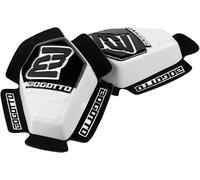 Bogotto Sport Curseur de genou, Blanc/Noir, Taille unique