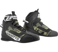Bogotto Tokyo Camo perforé Chaussures de moto, Camouflage, Taille 45