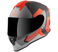 Bogotto V151 Sacro Casque, Schwarz Matt/Orange, L