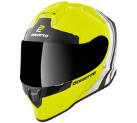 Bogotto V151 Wild-Ride Casque, jaune/noir/blanc, Taille XL
