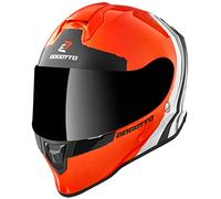 Bogotto V151 Wild-Ride Casque, Orange/Noir/Blanc, XL