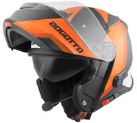 Bogotto V271 BT Zabu Casque Bluetooth, noir mat/orange, Taille XS