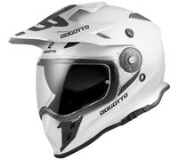 Bogotto V331 Enduro casque, blanc, taille XL pour homme