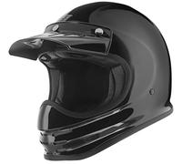 Bogotto V381 Casque en Fibre de Verre, Schwarz, XL