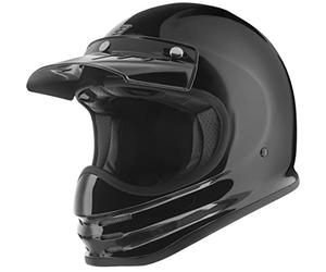 Bogotto V381 Casque en Fibre de Verre, Schwarz, XL