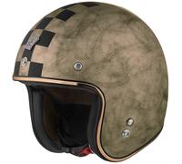 Bogotto V541 Scacco Casque jet, brun, taille XS pour homme