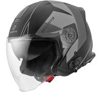 Bogotto V586 Detri BT Casque Bluetooth Jet, noir/gris, Taille XS