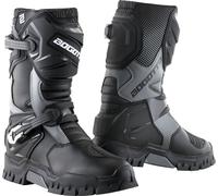 Bogotto Xeton Bottes d’aventure imperméables, noir-gris, taille 42 pour homme