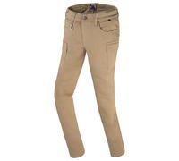 Bogotto Yagal Cargo Jeans moto pour dames, beige, Taille 36/30