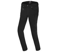 Bogotto Yagal Cargo Jeans moto pour dames, noir, Taille 34/34