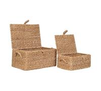 Bogra panier lot de 2 pièces naturel.