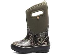 BOGS Bottes de pluie classiques imperméables unisexes pour enfant, Camouflage vert., 3 US Big Kid