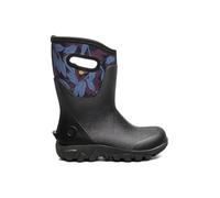 BOGS Bottes de pluie classiques sans couture pour femme, Noir/multicolore, 43 EU