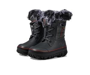 Bogs Burnside Bottes imperméables (bébé/tout-petit/grand enfant), noir, 30 EU