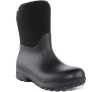 BOGS Sauvie Bassin Hommes Étanche Ferme Bottes Hommes en Noir Taille UK 8 - 12