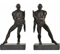 Bogstøtte DKD Home Decor résine cuivre homme (14 x 8,4 x 25 cm)