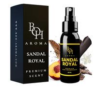 BOH-Aroma SANDAL ROYAL Parfum de voiture et désodorisant intérieur, neutralise les odeurs dans la voiture, avec son propre parfum, accessoire intérieur de voiture 60 ml