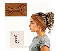 Boh Bandeaux pour femme, doux et vintage, cachemire africain, large et | Bandanas africains élastiques antidérapants pour yoga, course à pied, sport, entraînement, gym, grand turban en coton noué
