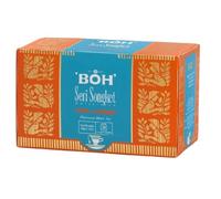 BOH Lemon with Mandarin - Thé Noir Aromatisé Citron et Mandarine - 20 Sachets Individuels - Saveur Fruitée et Rafraîchissante - Chaud ou glacé