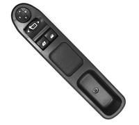 Bohaner 6554QC Bouton de commande de fenêtre, interrupteur de fenêtre de levage électrique, bouton de commande de fenêtre de voiture électrique avant pour 207, C3