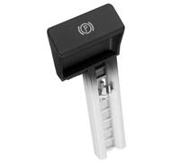 Bohaner 7L6711878F Commande du frein à main Levier de frein à main Bouton gauche du commutateur côté conducteur Frein de stationnement Gauche Poignée Pour V.W Tou.a.reg 2004-2010