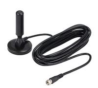 Bohaner Antenne TV Freeview à gain élevé avec signal fort - Antenne portable HD Freeview pour camping-cars, tuner TV USB intelligent 1080p 4K DAB Radio intérieure ou extérieure avec base magnétique