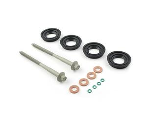Bohaner Joints d'injecteurs 6C1Q-6K780-A 1372494 Injecteur de carburant Jeu de joints toriques pour Transit MK7 2.2 2.4 3.2 TDCI 2006+ 6C1Q-9M577-AB (14 pièces, 14)