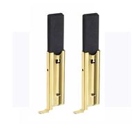 Bohaner Lot de 2 balais de charbon L94MF7 - Pour machine à laver - Moteur électrique - Brosses en carbone - Pour machine à laver - 5 x 13,5 x 39,6 mm