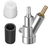 Bohaner Pistolet de Sablage à Air Pistolet de Sableur Kit Outil de Pistolet de Sablage avec une Buse de Sableur en Carbure de Bore de 8mm Buses de Sablage pour Pièces d'Armoire de Sablage Abrasif