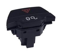 Bohaner Verrouillage de porte - Interrupteur de clignotant d'urgence - Verrouillage central - Convient pour Ford Fiesta MK7 Focus MK3 B-/C-MAX 1519127