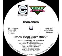 Bohannon - Bohannon: Make Your Body Move / Come Back My Love [12'' Vinyl] USA CPD-201 [Vinyl Maxi-Single]