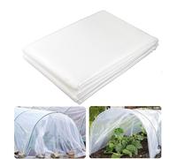 Bohany Bâche de serre, film transparent agricole en polyéthylène | Protection de jardin pour potager, jardin, balcon, patio et cultures extérieures
